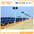 China fábrica painel de aquecimento solar de água preço flexível painel solar 155 watt 200 w